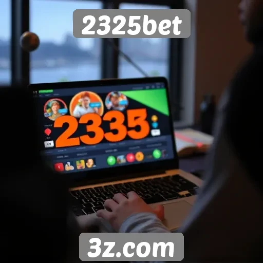 Aspectos de usabilidade do site 2325bet